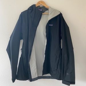 Patagonia Torrentshell Packable Rain Jacket - Size XLarge, Black, Pit Vents Zip